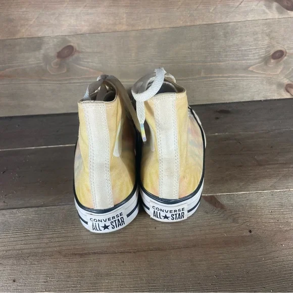 Converse all star chuck Taylor Womens size 6 shoes tie dye high top sneakers - Picture 6 of 8